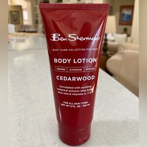 Ben Sherman Cedarwood Body Lotion - Unopened